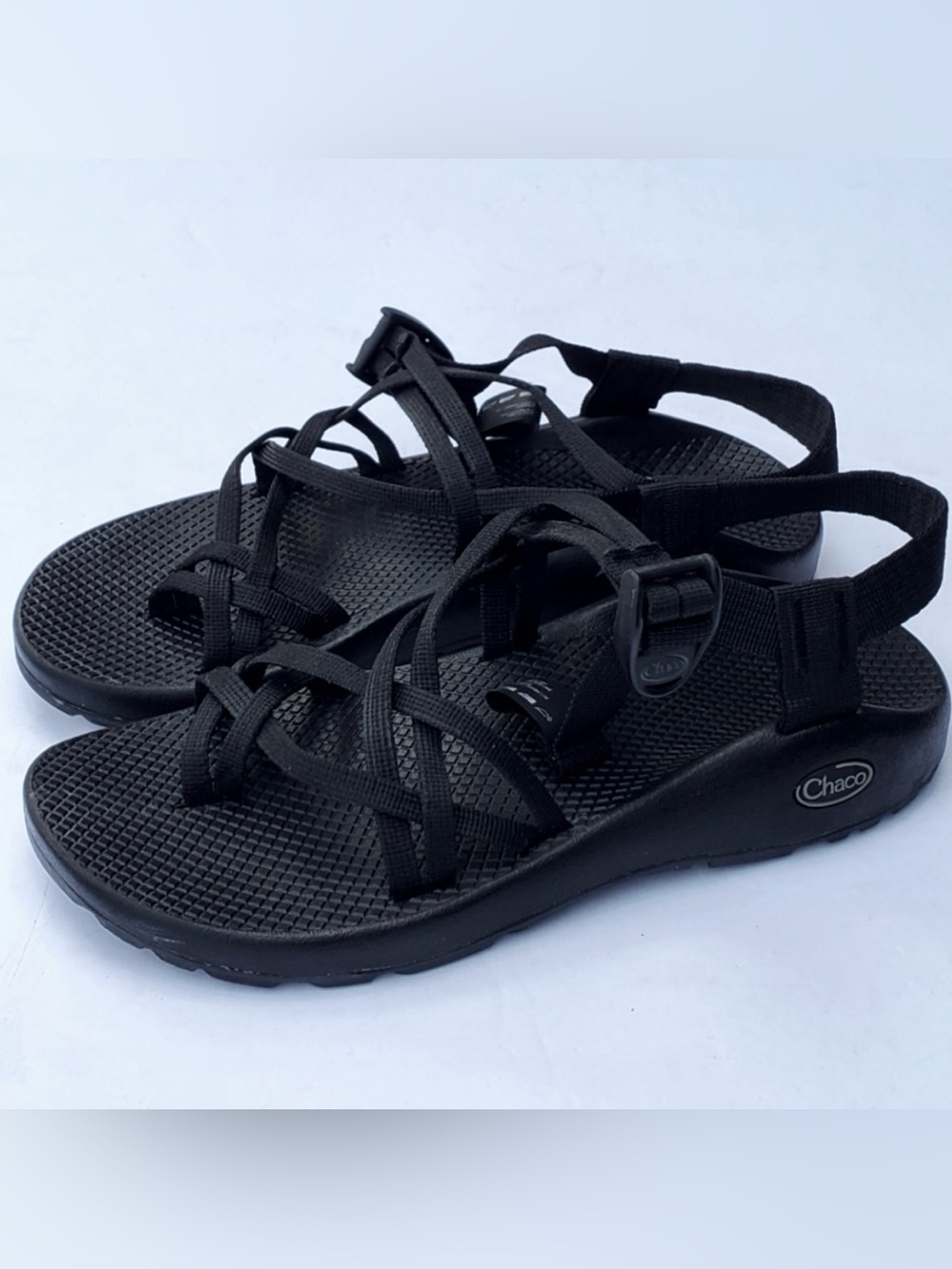 Chaco Zx2 Women's Black Strappy Outdoor Sandals 10